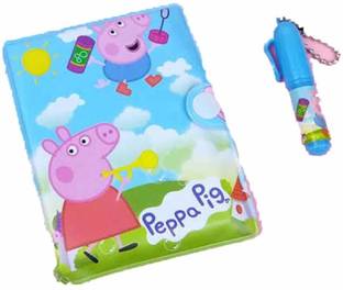 PARTYPLANET Peppa Pig Mini Diary Ruled 40 Pages