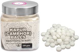 Rudra Centre Small Kapur (Camphor) Balls - 100 gms