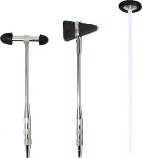 saniquick Taylor Knee Hammer, Circular Queen Square Pattern and Neurological Reflex Hammer Medical Hammer