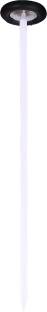saniquick Chrome Plated Circular Doctor Hammer, Queen Square Pattern Knee Hammer for Doctors and medical Students Medical Hammer