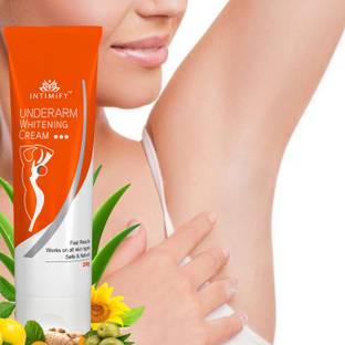 INTIMIFY Underarm Whitening Cream For Lighten and Brighten Skin, Dark Underarm Lightening Cream