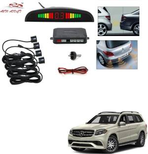 AuTO ADDiCT parking-sensors-black-180 Car Reverse Parking Sensor with LED Display 4 Sensor Reverse Parking Auto Radar Detectors (Black) For Mercedes Benz GLS-Class Parking Sensor