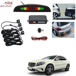 AuTO ADDiCT parking-sensors-black-176 Car Reverse Parking Sensor with LED Display 4 Sensor Reverse Parking Auto Radar Detectors (Black) For Mercedes Benz GlA-Class Parking Sensor