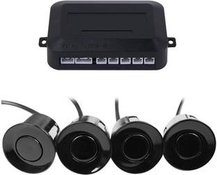 AuTO ADDiCT parking-sensors-black-37 Car Reverse Parking Sensor with LED Display 4 Sensor Reverse Parking Auto Radar Detectors (Black) For Chevrolet Sail Hatchback Parking Sensor