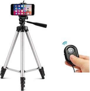SANNO WORLD Photography Mobile Holder Tripod 3110 Camera Mobile Stand for Vlogging, Video Shooting, YouTube etc Compatible with All Mobile Phones Tripod Kit