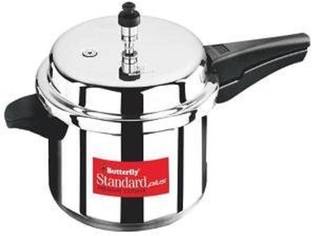 Butterfly STANDARD PLUS 10 L Outer Lid Induction Bottom Pressure Cooker