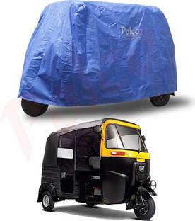 Polco Engineering Protection Car Cover For Bajaj Universal For Autorickshaw (Without Mirror Pockets)