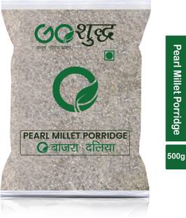 Goshudh Premium Quality Bajra Daliya (Pearl Millet Porridge)-500gm Pouch