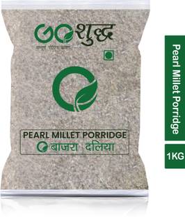 Goshudh Premium Quality Bajra Daliya (Pearl Millet Porridge)-1Kg Pouch