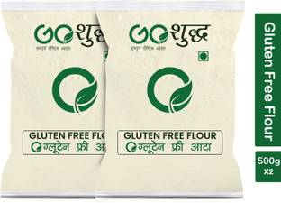Goshudh Premium Quality Gluten free flour Pack of 2 (500g Each)