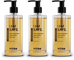 VITRO Aloe Hand Wash|Herbal Germ protection|Contains Aloe Vera & Honey|Keep Hand Soft| Hand Wash Bottle