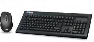 TVSE Platina Wireless Combo Wireless Standard Multi-device Keyboard Compatible with Desktop, Laptop, Mac stand support,Platina Wireless Combo