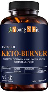 Young N Fit Keto Capsules, Keto Burner, Fat Burner For Women&Men, Fat Loss (YNF25)Pro