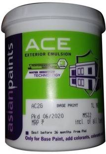 Asian Paints Ace Emulsion 1LTR White Emulsion Wall Paint