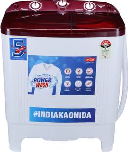 ONIDA 6.5 kg 5 Star Semi Automatic Top Load Red (S65TR)
