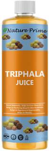 Nature Prime Triphala Juice (Amla, Harhad, Behera) With Aloe Vera. Ayurvedic Ingredients Rich, Nutrition Rich, Cold Pressed Triphala Juice For Men & Women