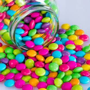 BR CART Colourful Chocolate Gems | Gems | Chocolate Munchies | Buttons | Truffles Crackles