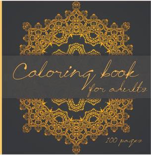 Coloring Book for Adults 100 pages