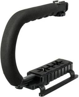 WON Universal Stabilizer C-Shape Bracket Video Handheld Grip For DSLR DV Camera Low Height Photography Camera Rig Camera Rig Wide Flash Bracket