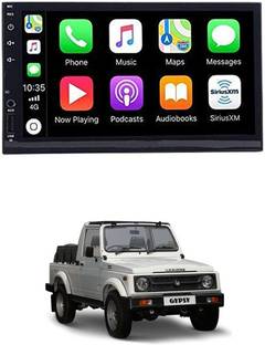 RKPSP 7 INCH Full Double Din Car Screen Stereo Media Player Audio Video Touch Screen Stereo Full HD with MP3/MP4/MP5/USB/FM Player/WiFi/Bluetooth & Mirror Link For Gypsy King Car Stereo