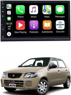 अयो 7 INCH Full Double Din Car Screen Stereo Media Player Audio Video Touch Screen Stereo Full HD with MP3/MP4/MP5/USB/FM Player/WiFi/Bluetooth & Mirror Link For Alto Old कार स्टीरियो