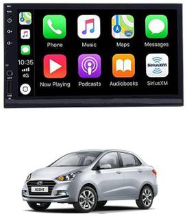 MATIES 7 INCH Full Double Din Car Screen Stereo Media Player Audio Video Touch Screen Stereo Full HD with MP3/MP4/MP5/USB/FM Player/WiFi/Bluetooth & Mirror Link For Xcent Car Stereo