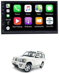 AYW 7 INCH Full Double Din Car Screen Stereo Media Player Audio Video Touch Screen Stereo Full HD with MP3/MP4/MP5/USB/FM Player/WiFi/Bluetooth & Mirror Link For Scorpio Car Stereo