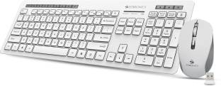 ZEBRONICS Zeb-Companion 500 and Mouse Combo Wireless Desktop Keyboard