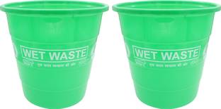 Jaycee Plastic Open Smart Garbage Bin Dustbin 8 Litre Plastic Dustbin