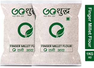 Goshudh Premium Quality Ragi Atta (Finger Millet Flour)-1Kg