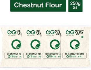 Goshudh Premium Quality Chestnut Flour/Singhada Atta Pack Of 4 (250g each)