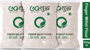 Goshudh Premium Quality Ragi Atta (Finger Millet Flour)-500gm