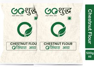 Goshudh Premium Quality Singhara Atta (Chestnut Flour)-500gm