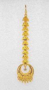Mansi Jewl Point Alloy Maang Tikka