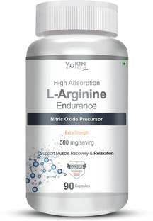 Vokin Biotech L-Arginine 500 mg Support Muscle Recovery & Relaxation