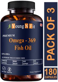 Young N Fit Fish Oil (Triple Strength) With 1000Mg Omega 369 (YNF153)Ultra