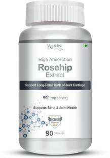 Vokin Biotech Rosehip Extract 500 mg Supports Bone & Joint Health