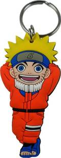 AVI Soft Rubber Double sided Naruto Key Chain