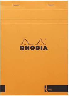 RHODIA Notepad 148mm X 210mm Soft Touch Pad A5 Note Pad Ruled 140 Pages