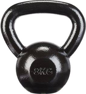 HACKERX Cast Iron Kettlebell Black Kettlebell