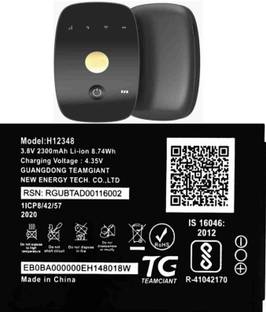 MATSV Mobile Battery For  Jio H12348 Battery Compatible for Reliance WiFi 4G Router JioFi 2 M2-2300 mAh