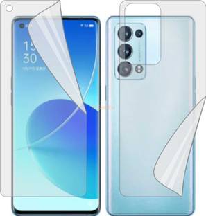 Fasheen Front and Back Screen Guard for OPPO RENO 6 PRO (Edge To Edge TPU Full Coverage)
