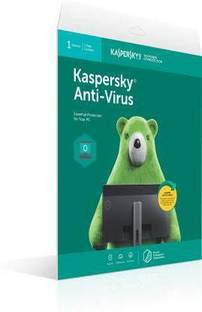 Kaspersky Anti-virus 1 User 1 Year