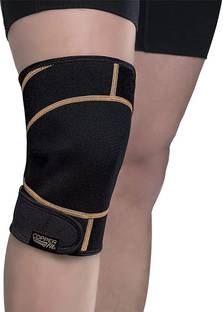 GYMIGO XIX™-61-JU-Adjustable Stabilising Copper Fit Rapid Relief Hot And Cold Knee Wrap Knee Support