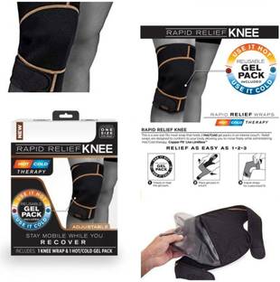 GYMIGO IX®-56SW-Copper Fit Rapid Relief Knee Wrap with Hold/Cold Therapy Knee Support