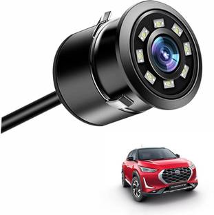 Miwings Car HD Rear View Night Vision Reversing Backup Camera With 170°Perfect View Angle Design 9 Level Waterproof 8 LED CAR CAMERA NISSAN Magnite Reverse Assist Camera System