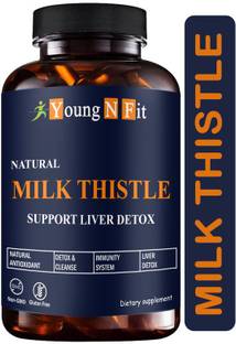 Young N Fit Milk thistle for liver support and liver detox for men and women Premium (YNF32)