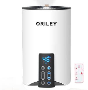 Oriley 2110 Ultrasonic Cool Mist Humidifier With Remote Control and Digital LED Display For Dryness, C...
