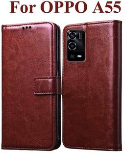 Wristlet Flip Cover for OPPO A55