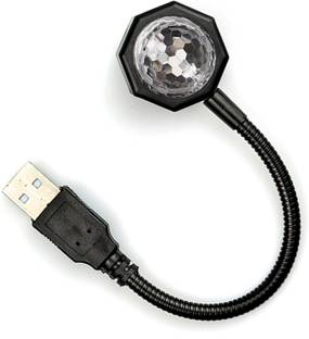 WRADER Disco Night Light Romantic Light for Home Bedroom Car Party Selfie Decor Room Single Disco Ball